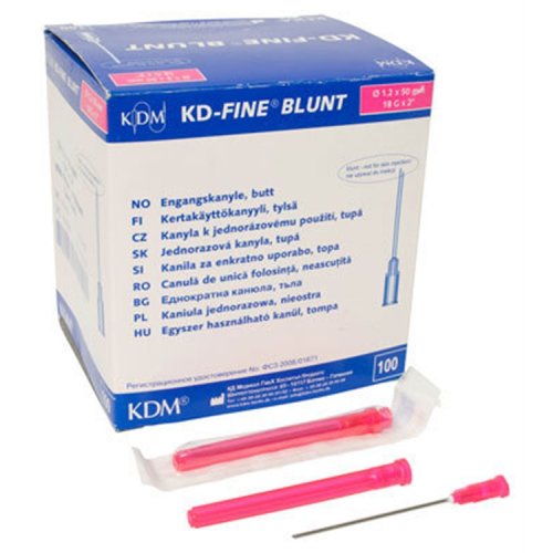 Lääkkeenottoneula KD-Fine 18G x 2 (1, hinta 13,13€