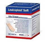 Laastari Leukoplast Soft White 19 x 72 mm 100 kpl
