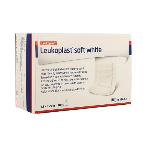 Laastari Leukoplast soft white 38x72mm, hinta 18,37€