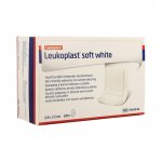 Laastari Leukoplast soft white 38x72mm