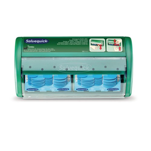 Laastariautomaatti Salvequick 51030130 , sininen muovilaastari, hinta 35,32€