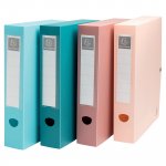 Laatikkokansio Exacompta 60mm värilajitelma 8kpl