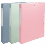 Laatikkokansio Exacompta autentik a4 40 mm värivalikoima 8kpl