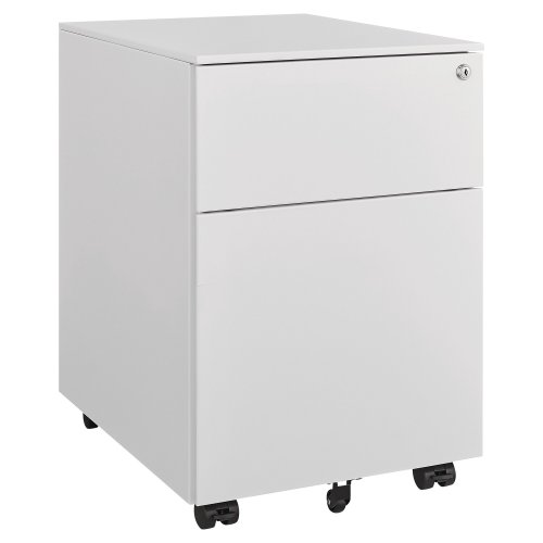 Laatikosto Lyreco 2 laatikkoa valkoinen, hinta 230,90€