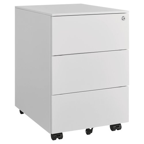 Laatikosto Lyreco 3 laatikkoa valkoinen, hinta 246,80€