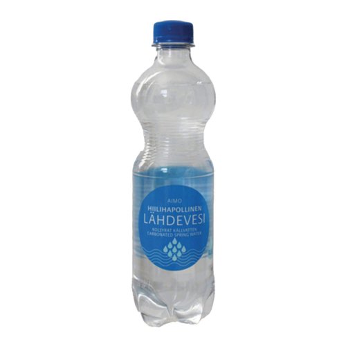 Lähdevesi Aimo hiilihapollinen 0,5l 12kpl, hinta 8,48€