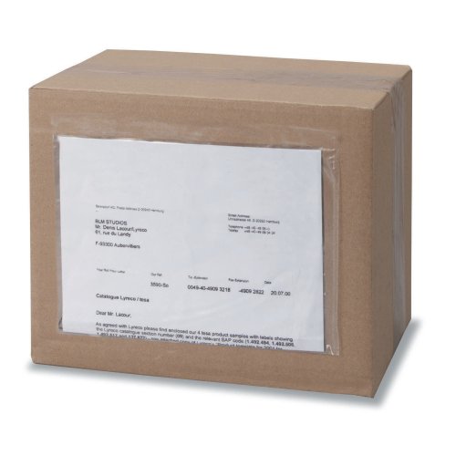 Lähetyslistapussi a4 kirkas 500kpl, hinta 55,48€