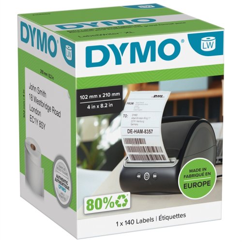 Lähetystarra DYMO LabelWriter DHL 102 x 210 mm /140, hinta 35,34€