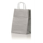 Lahjakassi M 220x100x310mm hopea