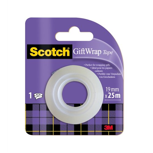 Lahjateippi Scotch Gift-Wrap 19 mm x 25 m, hinta 3,91€