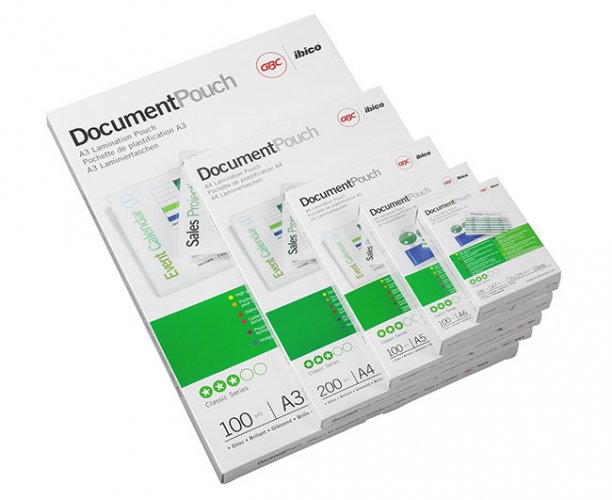 Laminointitasku GBC A3 100 mic kirkas /100, hinta 46,86€