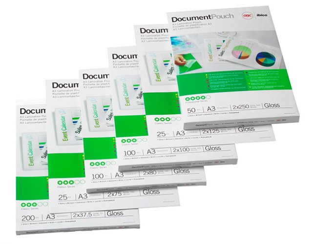 Laminointitasku GBC A3 150 mic matta /100, hinta 100,55€