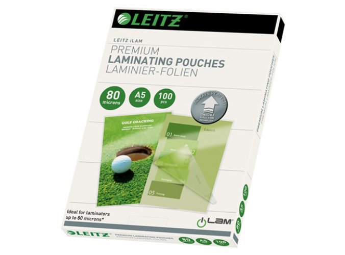 Laminointitasku Leitz iLAM UDT A5 80 mic /100, hinta 16,55€