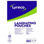 Laminointitasku Lyreco a4 2x125mic kirkas 100kpl