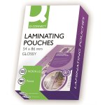 Laminointitasku Q-CONNECT 54 x 86 mm 125 mic /100