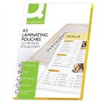 Laminointitasku Q-CONNECT A3 125 mic matta /100