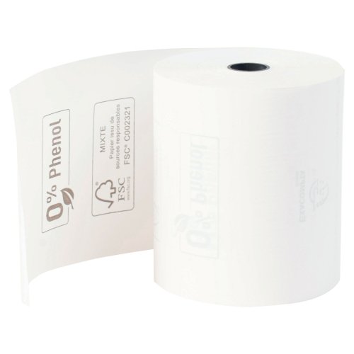 Lämpöpaperirulla Exacompta 48g 80 x 70 x 12mm 72m 5kpl, hinta 24,12€