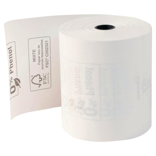 Lämpöpaperirulla Exacompta 48g 80 x 76 x 12 mm 76 m 10kpl, hinta 52,60€