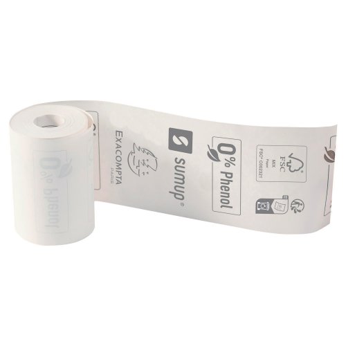Lämpöpaperirulla Exacompta sumup 55g 57 x 30 x 12mm 9m 20kpl, hinta 24,39€