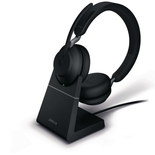 Langaton Kuuloke Jabra evolve2 65 ms stereo usb-a , lataustelakalla, hinta 321,24€