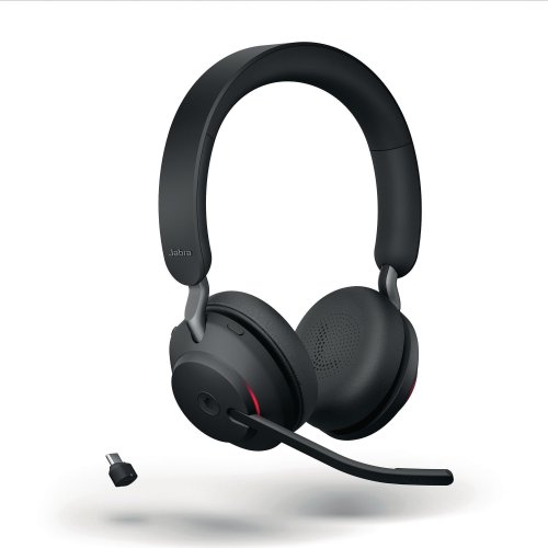 Langaton Kuuloke Jabra evolve2 65 ms stereo usb-c, hinta 249,04€