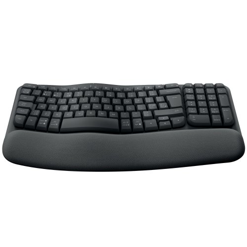 Langaton Näppäimistö Logitech wave keys ergonominen bluetooth näppäimistö, langaton, hinta 96,52€