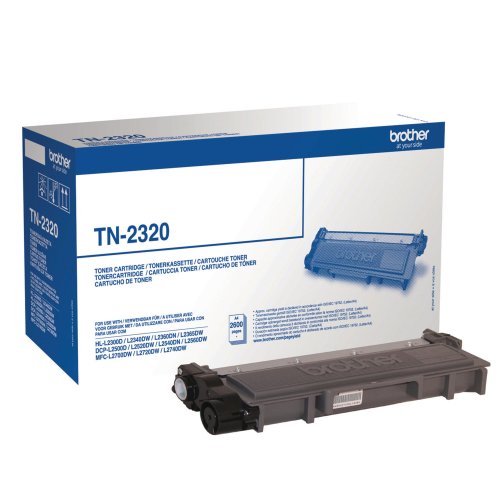 Laserkasetti Brother TN-2320 musta värikasetti, hinta 75,66€