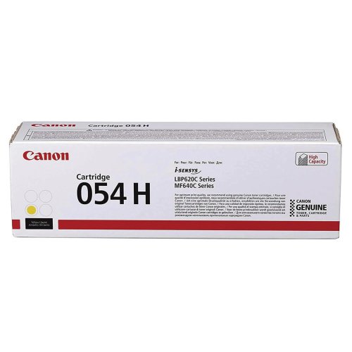Laserkasetti Canon 054H keltainen värikasetti, hinta 98,79€