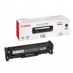 Laserkasetti Canon 718 musta värikasetti