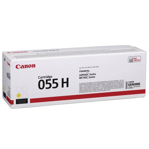 Laserkasetti Canon crg 055H keltainen värikasetti, hinta 218,79€