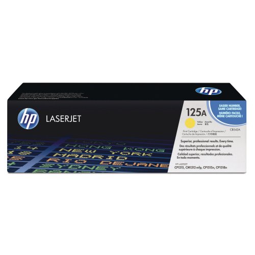 Laserkasetti HP 125A CB542A keltainen värikasetti, hinta 94,62€