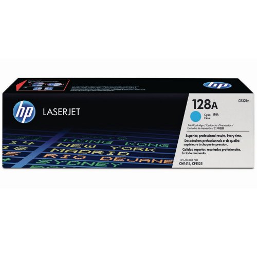 Laserkasetti HP 128A CE321A syaani värikasetti, hinta 93,49€
