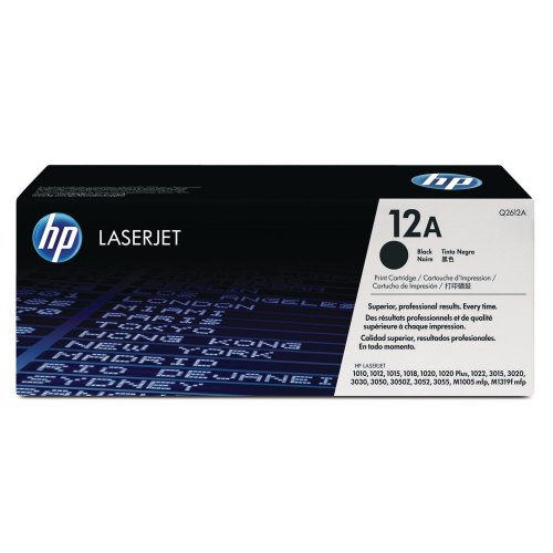 Laserkasetti HP 12A Q2612A musta värikasetti, hinta 98,43€