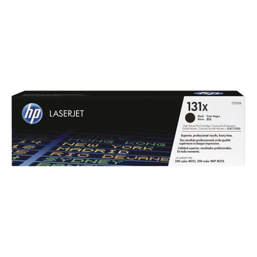 Laserkasetti HP 131X CF210X musta värikasetti, hinta 119,49€