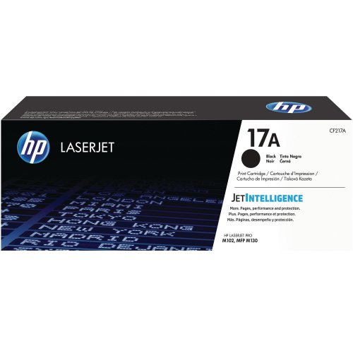 Laserkasetti HP 17A CF217A musta värikasetti, hinta 80,22€