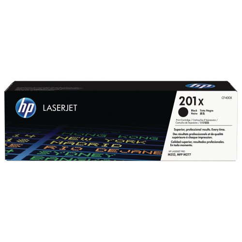 Laserkasetti HP 201X CF400X musta värikasetti, hinta 114,20€