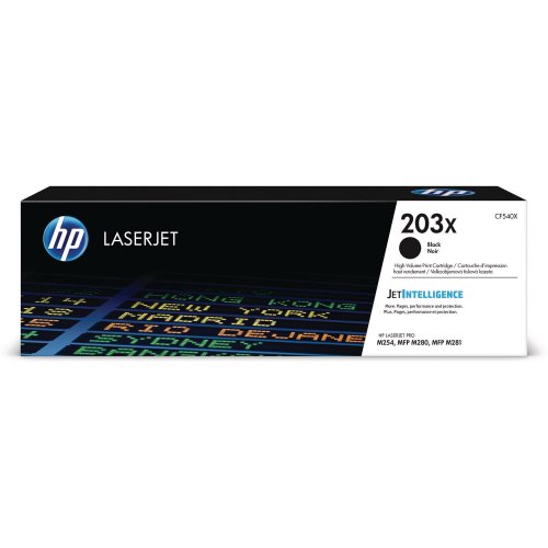 Laserkasetti HP 203X CF540X musta värikasetti, hinta 112,74€
