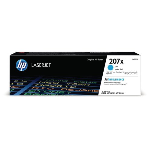 Laserkasetti HP 207X W2211X syaani värikasetti, hinta 118,66€