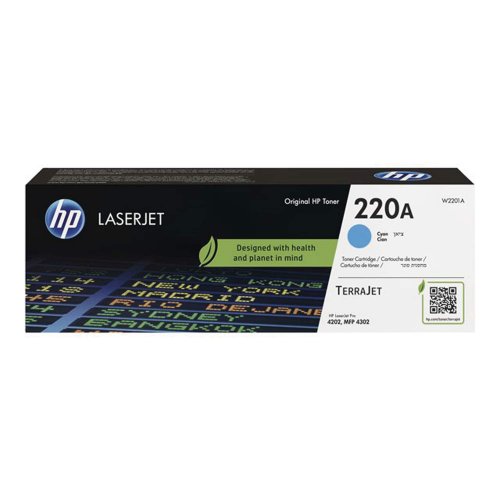Laserkasetti HP 220A W2201A syaani värikasetti, hinta 121,54€