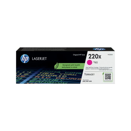 Laserkasetti HP 220X W2203X magenta värikasetti, hinta 255,15€