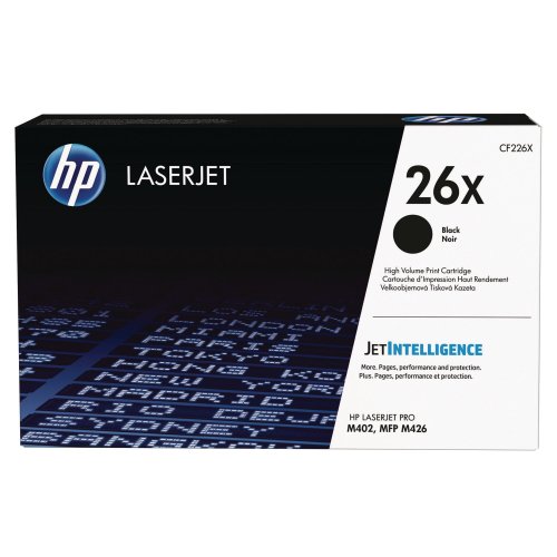 Laserkasetti HP 26X CF226X musta värikasetti, hinta 256,11€