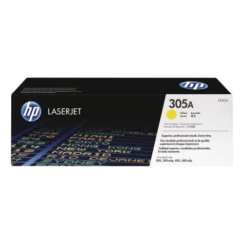 Laserkasetti HP 305A CE412A keltainen värikasetti, hinta 163,63€
