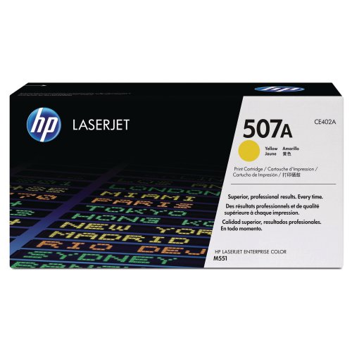 Laserkasetti HP 507A CE402A keltainen värikasetti, hinta 305,83€