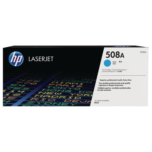 Laserkasetti HP 508A CF361A syaani värikasetti, hinta 264,65€