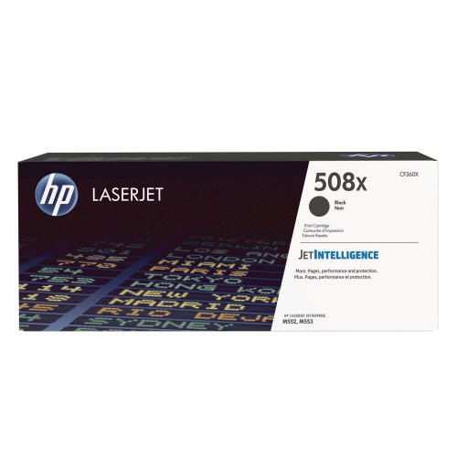 Laserkasetti HP 508X CF360X musta värikasetti, hinta 289,89€