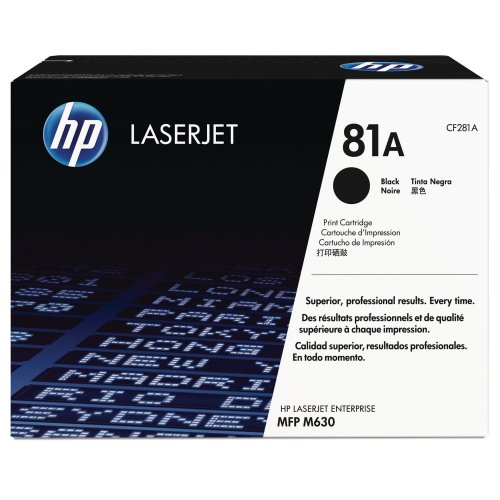 Laserkasetti HP 81A CF281A musta värikasetti, hinta 228,76€