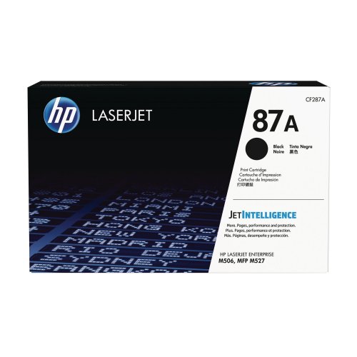 Laserkasetti HP 87A CF287A musta värikasetti, hinta 280,95€