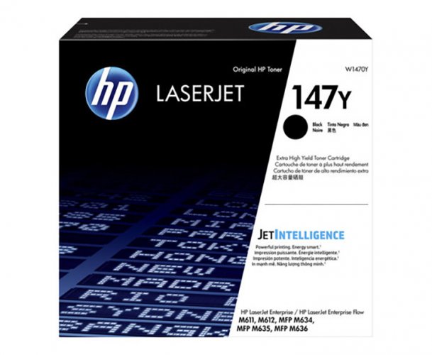 Laserkasetti HP W1470Y 147Y musta 42000SIVUA, hinta 483,71€