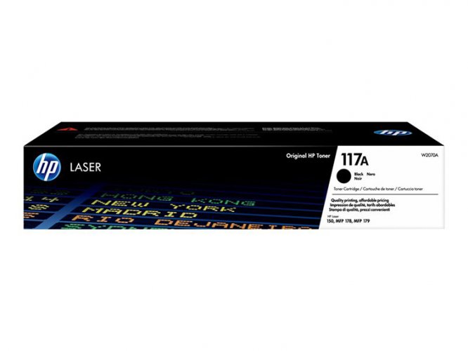 Laserkasetti HP W2070A 117A musta 1000 sivua, hinta 52,35€