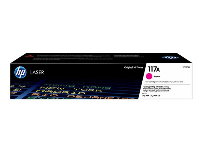 Laserkasetti HP W2073A 117A magenta 700 sivua, hinta 57,79€